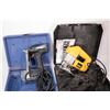 Image 2 : Three corded power tools including DeWalt palm sander no. DWE6411, DeWalt orbital jigsaw no. DW318 a