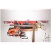 Image 1 : Selection of power and hand tools including Black & Decker Dragster model CYDS321 sander, Mastercraf