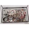Image 2 : Selection of sterling silver, natural stone and pearl jewellery including necklaces, brooches, brace