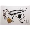 Image 1 : Three Zsiska hand made designer beaded and adjustable necklaces