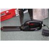 Image 2 : Manual post hole digger, a small nickel plated spade, 36" pry bar and Jobmate cordless shrubber hedg