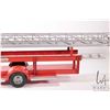 Image 11 : Vintage stamped tin ladder truck marked "The Charles W.M. Doepke Mfg. Co., Rossmoyne Model Toys" wit