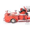 Image 9 : Vintage stamped tin ladder truck marked "The Charles W.M. Doepke Mfg. Co., Rossmoyne Model Toys" wit