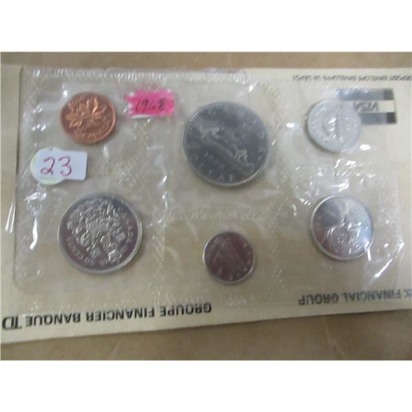 1968 PROOF CANADA MINT SEALED COIN SET