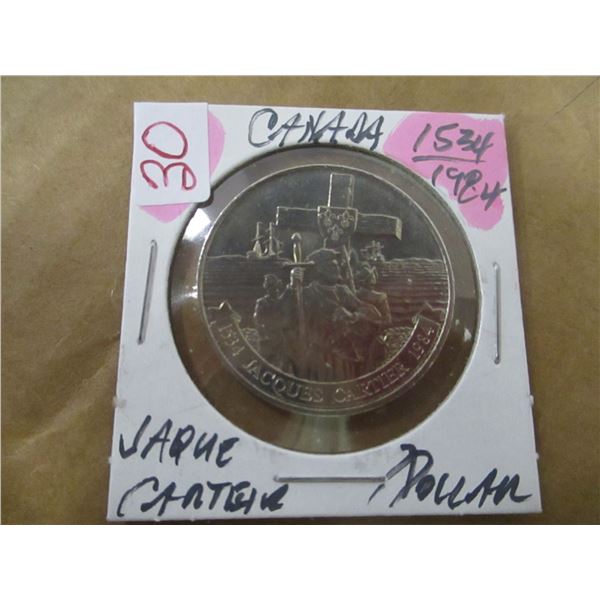 1534 - 1984 JAQUE CARTIER CANADA DOLLAR