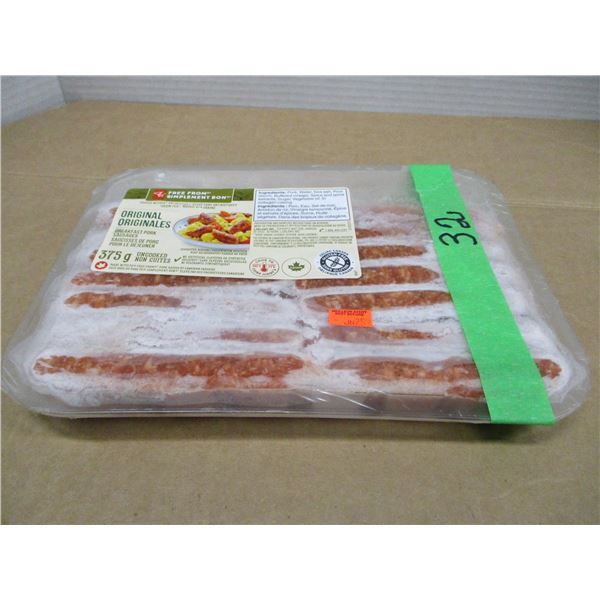 SHELF PULLS (AS IS):  ORIGINAL PORK SAUSAGE (375G)