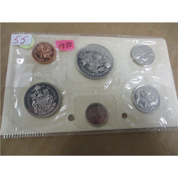 1970 PROOF CANADA MINT SEALED COIN SET