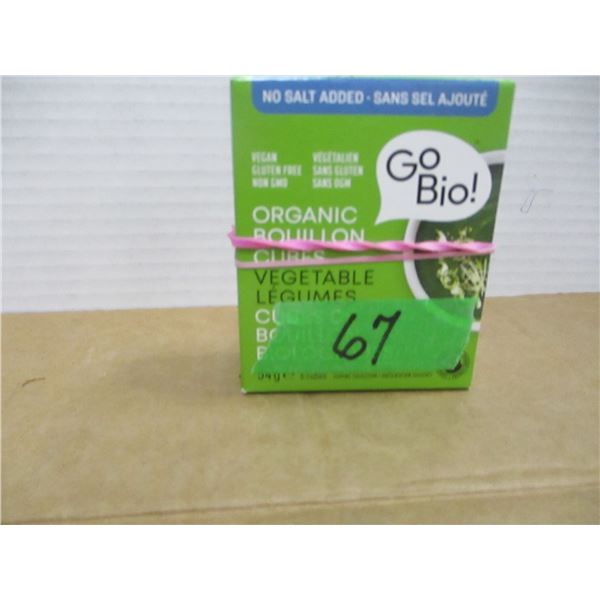SHELF PULLS (AS IS):  VEGETABLE BOUILLION (2 X 6 CUBES) - BUNDLE