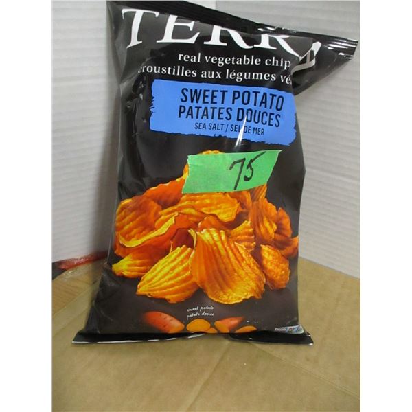 SHELF PULLS (AS IS):  TERRA SWEET POTATO CHIPS (141G) - BAG