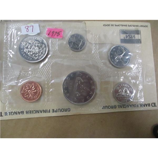 1975 PROOF CANADA MINT SEALED COIN SET