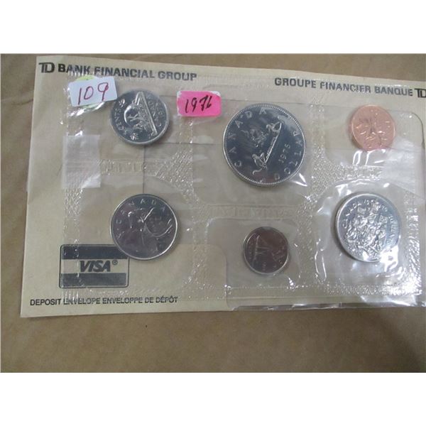 1976 PROOF CANADA MINT SEALED COIN SET