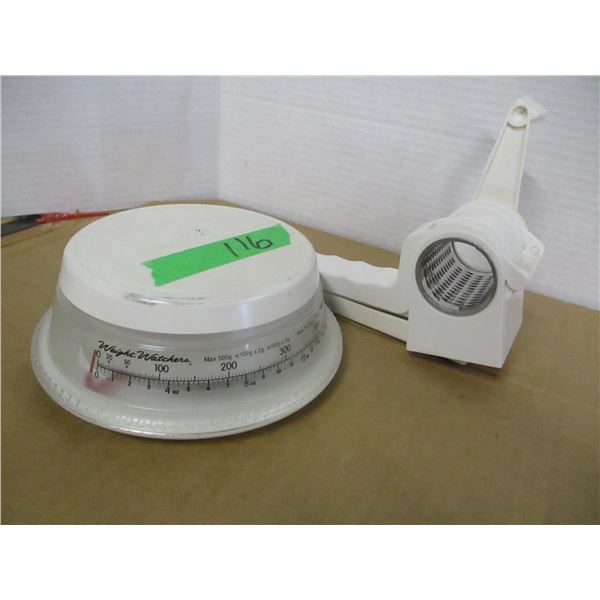 FOOD SCALE & GRATER