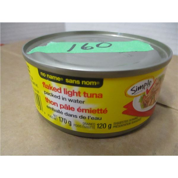 SHELF PULLS (AS IS):  TUNA (170G) - CAN