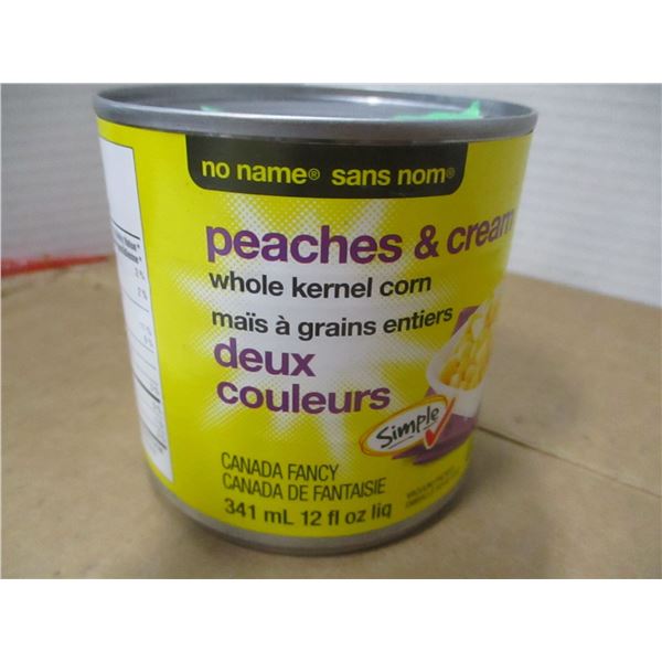 SHELF PULLS (AS IS):  PEACHES & CREAM CORN (341 ML) - CAN
