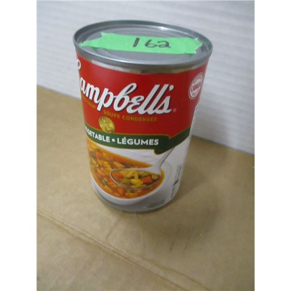 SHELF PULLS (AS IS):  CAMPBELL'S VEGETABLE SOUP (284 ML) - CAN