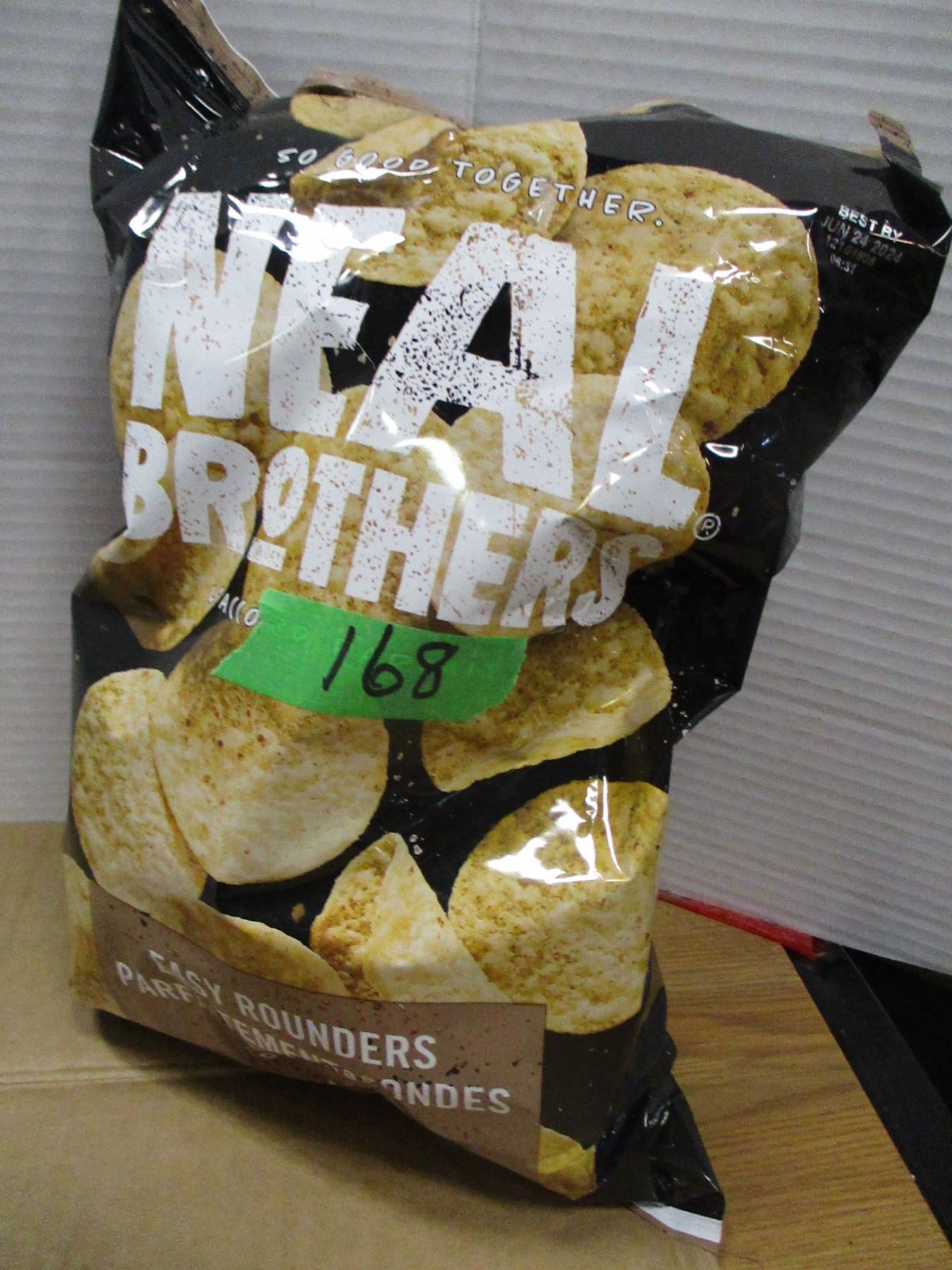 SHELF PULLS (AS IS) EASY ROUNDER CHIPS (300G) BAG