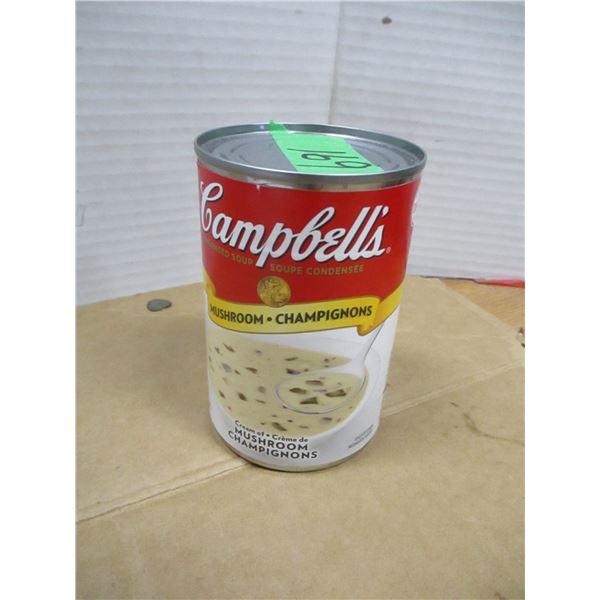 SHELF PULLS (AS IS):  CAMPBELL'S MUSHROOM SOUP (284 ML) - CAN
