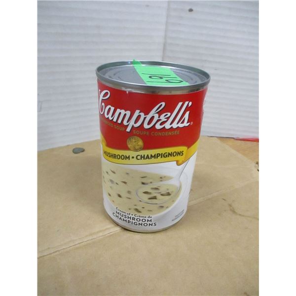 SHELF PULLS (AS IS):  CAMPBELL'S MUSHROOM SOUP (284 ML) - CAN