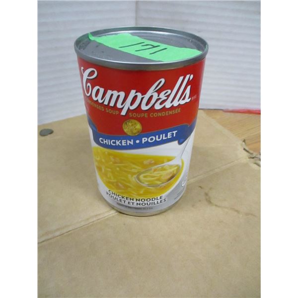 SHELF PULLS (AS IS):  CAMPBELL'S CHICKEN NOODLE SOUP (284 ML) - CAN