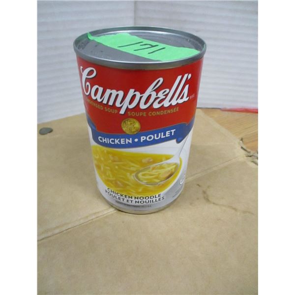 SHELF PULLS (AS IS):  CAMPBELL'S CHICKEN NOODLE SOUP (284 ML) - CAN