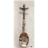 Image 1 : Sterling Silver Yukon Spoon Brooch With Gold Nugget