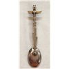 Image 2 : Sterling Silver Yukon Spoon Brooch With Gold Nugget