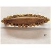 Image 1 : 18K Ivory And Gold Nugget Brooch