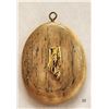 Image 1 : Large Mammoth Ivory And Gold Nugget Pendant