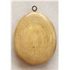 Image 2 : Large Mammoth Ivory And Gold Nugget Pendant