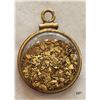 Image 1 : Placer Gold Nugget Encased Charm