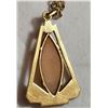 Image 3 : 9Ct Gold Cameo Pendant And Chain