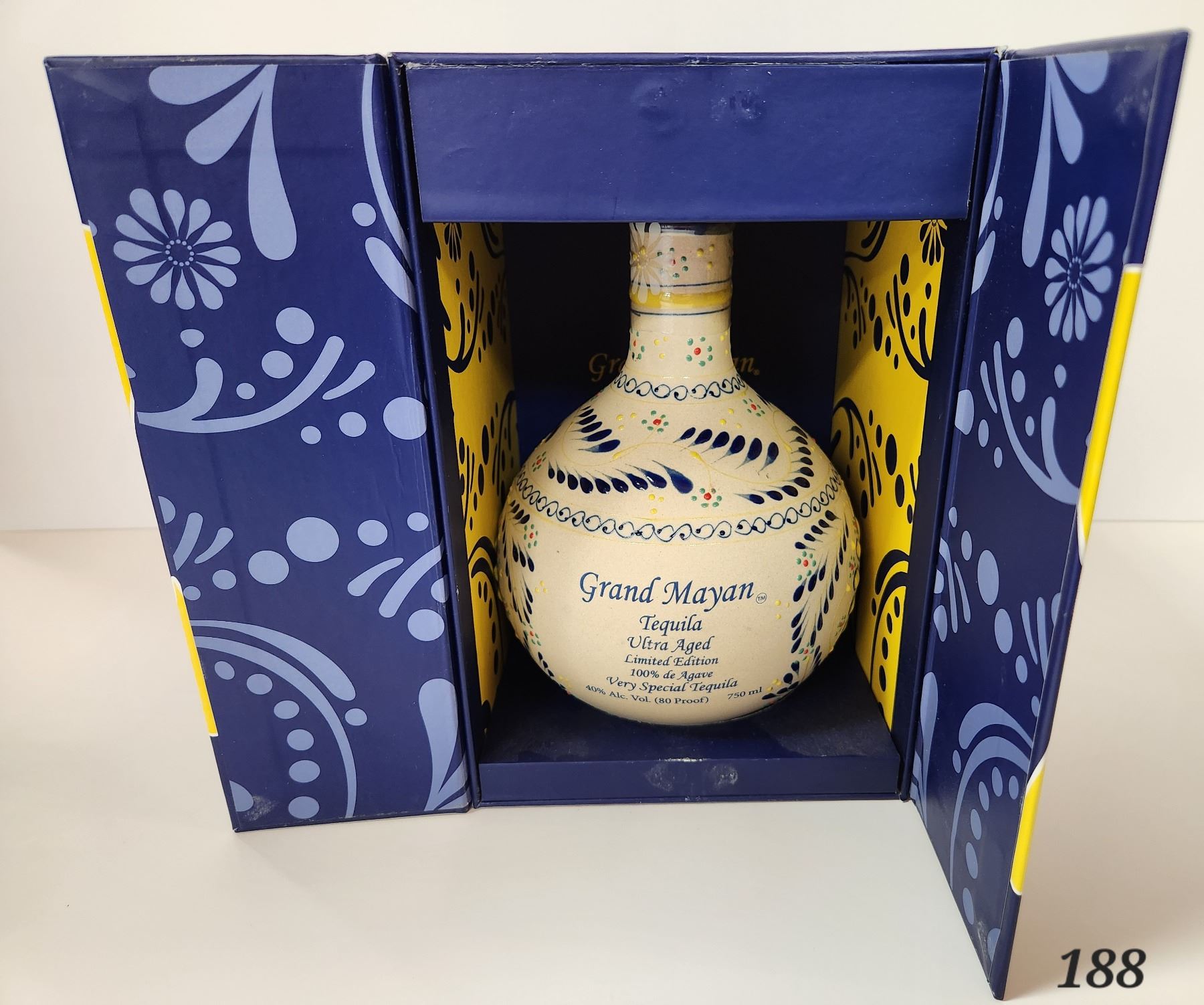 Mayahon Bottle Of Brand Myan Tequila Ultra Aged Limited Edition Sealed In ...