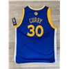 Image 2 : Steph Curry Blue And Yellow Jersey Gsw Autographed By Curry