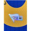Image 4 : Steph Curry Blue And Yellow Jersey Gsw Autographed By Curry