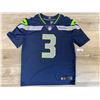 Russel Willson Navy Sea Hawks Jersey Autographed