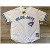Joe Carter White Blue Jays Jersey Autographed