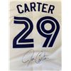Image 3 : Joe Carter White Blue Jays Jersey Autographed