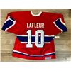 Image 2 : Guy Lafleur Canadians Red Jersey Autographed
