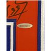 Image 4 : Wayne Gretzky Edmonton Blue And Orange Oilers Jersey Autographed