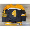 Image 2 : Bobby Orr Boston Bruins Black Jersey Autographed