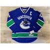 Image 1 : Henrik Sedin Canucks Blue Orca Jersey Autographed
