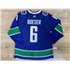 Image 2 : Brock Boeser Canucks Blue Orca 2019 Jersey Autographed