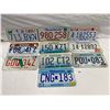 Image 1 : 10 Assorted American License Plates