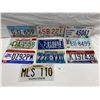 Image 1 : 10 Assorted American License Plates