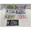 Image 1 : 7 Assorted License Plates