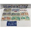 Image 1 : 13 Assorted Canadian License Plates