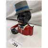 Image 2 : Cast Iron Vintage Black Americana Mechanical Bank