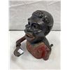 Image 2 : Vintage Cast Iron Black Americana Mechanical Bank