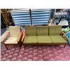 Image 1 : Rare Mid Century Modern Danish Teak Couch And Arm Chair In Great Condition