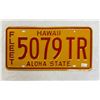 Image 1 : Hawaii Fleet License Plate